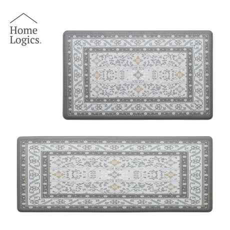 Set de 2 Alfombras Anti Fatiga Café 12 mm Home Logics 1 un