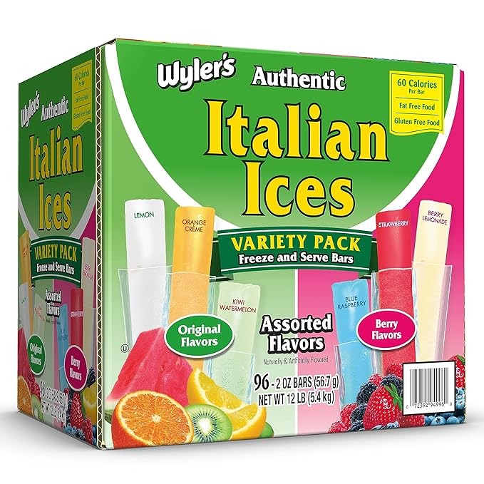 Pops para Congelar Italian Ice Wyler's 5.40 kg