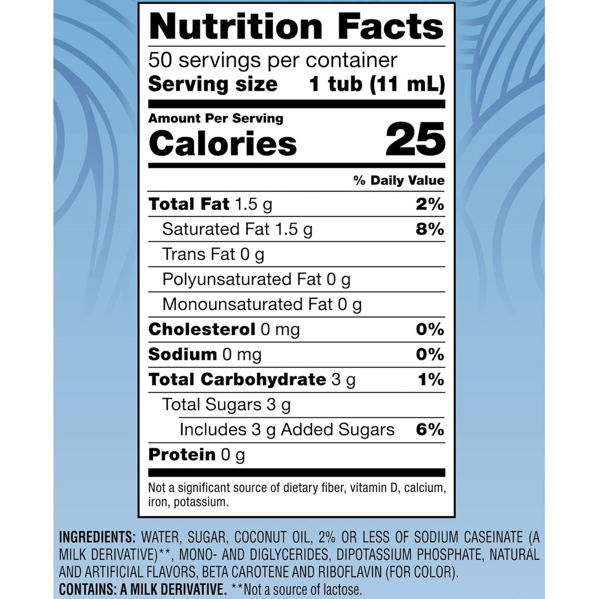 Crema para Café Individual Vainilla Francesa Coffee-Mate Nestle 50 un x 11 ml