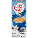 Crema para Café Individual Vainilla Francesa Coffee-Mate Nestle 50 un x 11 ml