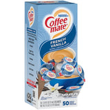 Crema para Café Individual Vainilla Francesa Coffee-Mate Nestle 50 un x 11 ml