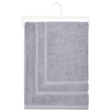 Toalla Piso baño 50 x 70 cm Algodón Gris Claro Atmosphera 1 un