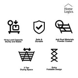 Secador Ropa Plegable 75x60x103 Home Logics 1 un