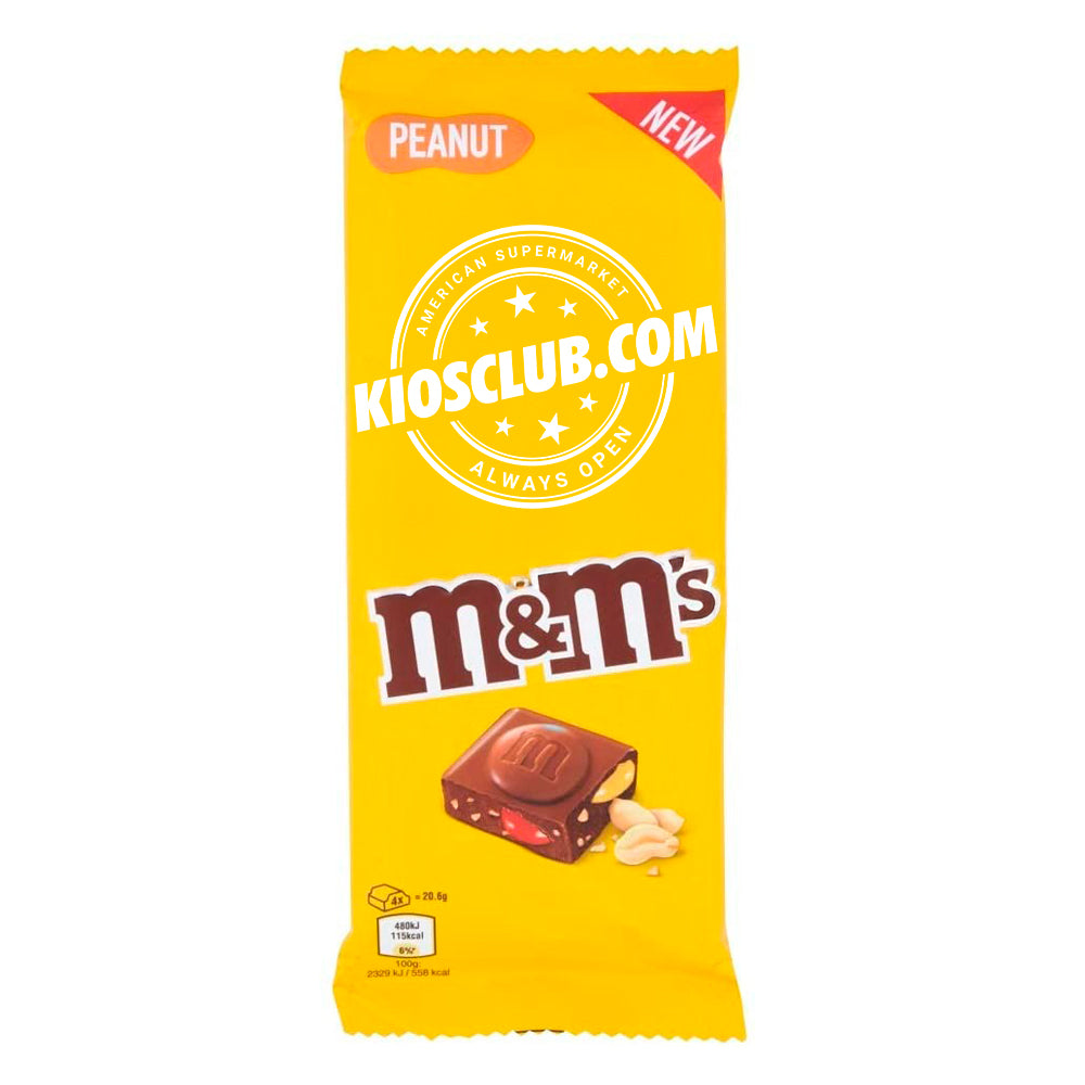 Chocolate Maní Tableta M&M's 165 g