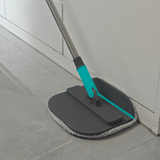 Set Mopa Cuadrada Spin Gris Oscura con Repuesto Clynder 1 un