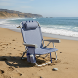 Silla de Playa Baja Navy Blue Sunseeker 1 un
