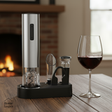 Kit Sacacorchos Eléctrico Recargable con Accesorios Home Logics 1 un