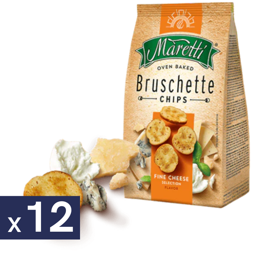 Tostadas Quesos Finos Bruschette Maretti Bakery 12 x 140 g