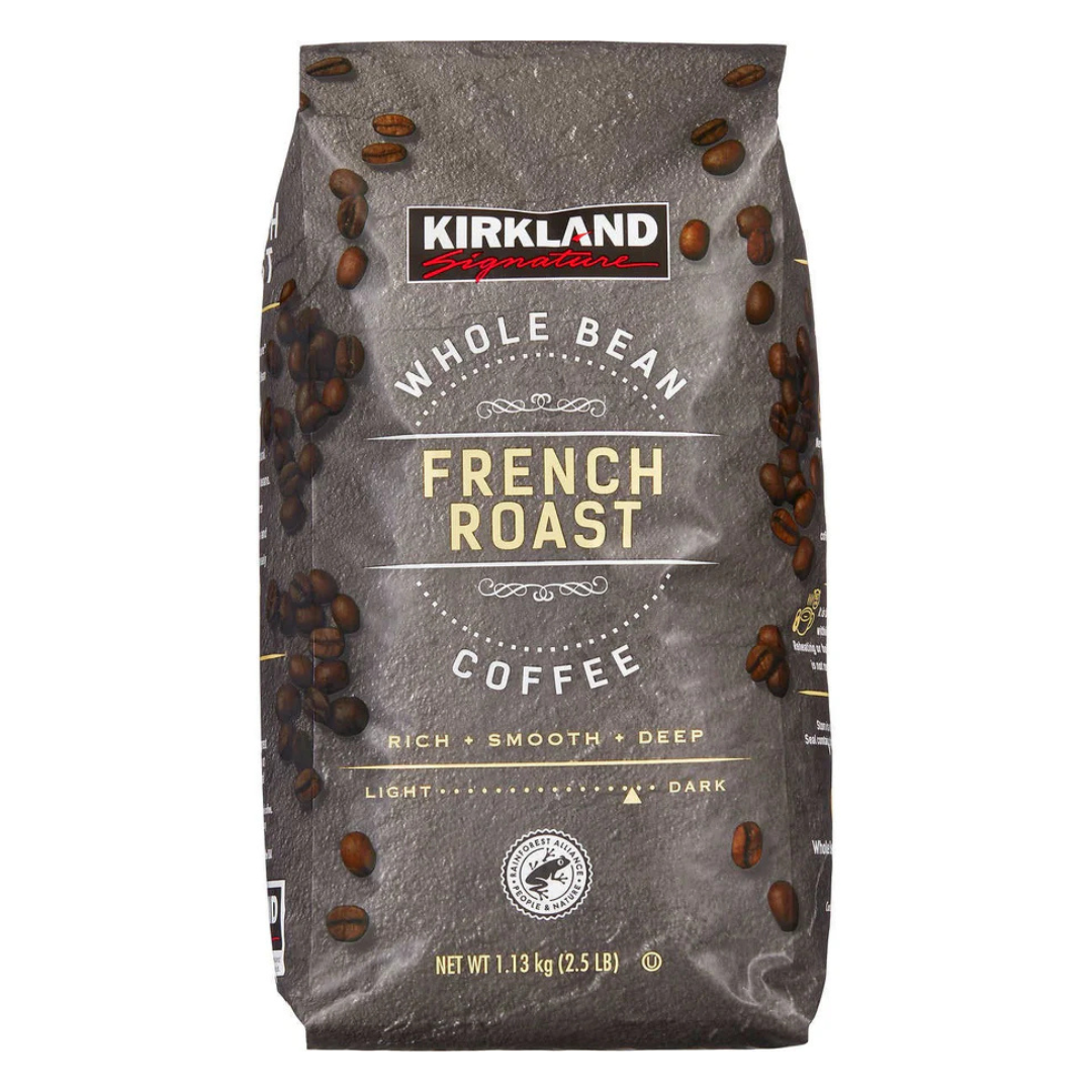Café French Roast Grano Entero Kirkland 1.13 kg