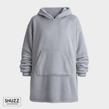 Polerón Manta Sherpa Gray Snuzz Loungewear 1 un