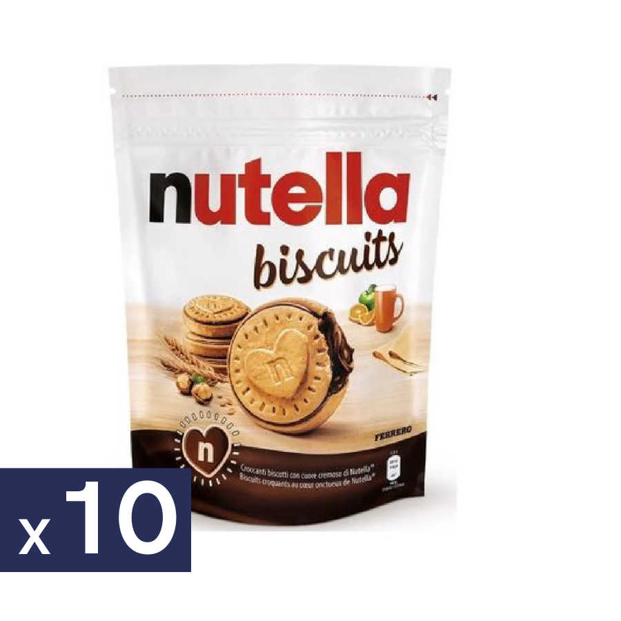 Galletas Biscuits Nutella 10 x 304 g