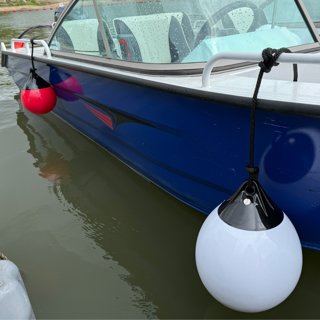 Boya Inflable Redonda Roja A2 Seawave 1 un