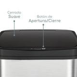 Basurero con Sensor 50L Ninestars