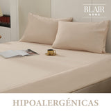 Set de Sábanas 400 Hilos Beige Blair Home