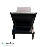Reposera Sun Lounger Madera Plástica Arena Sunseeker 1 un