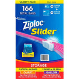 Bolsas Herméticas 2 Variedades Slider Ziploc 166 un