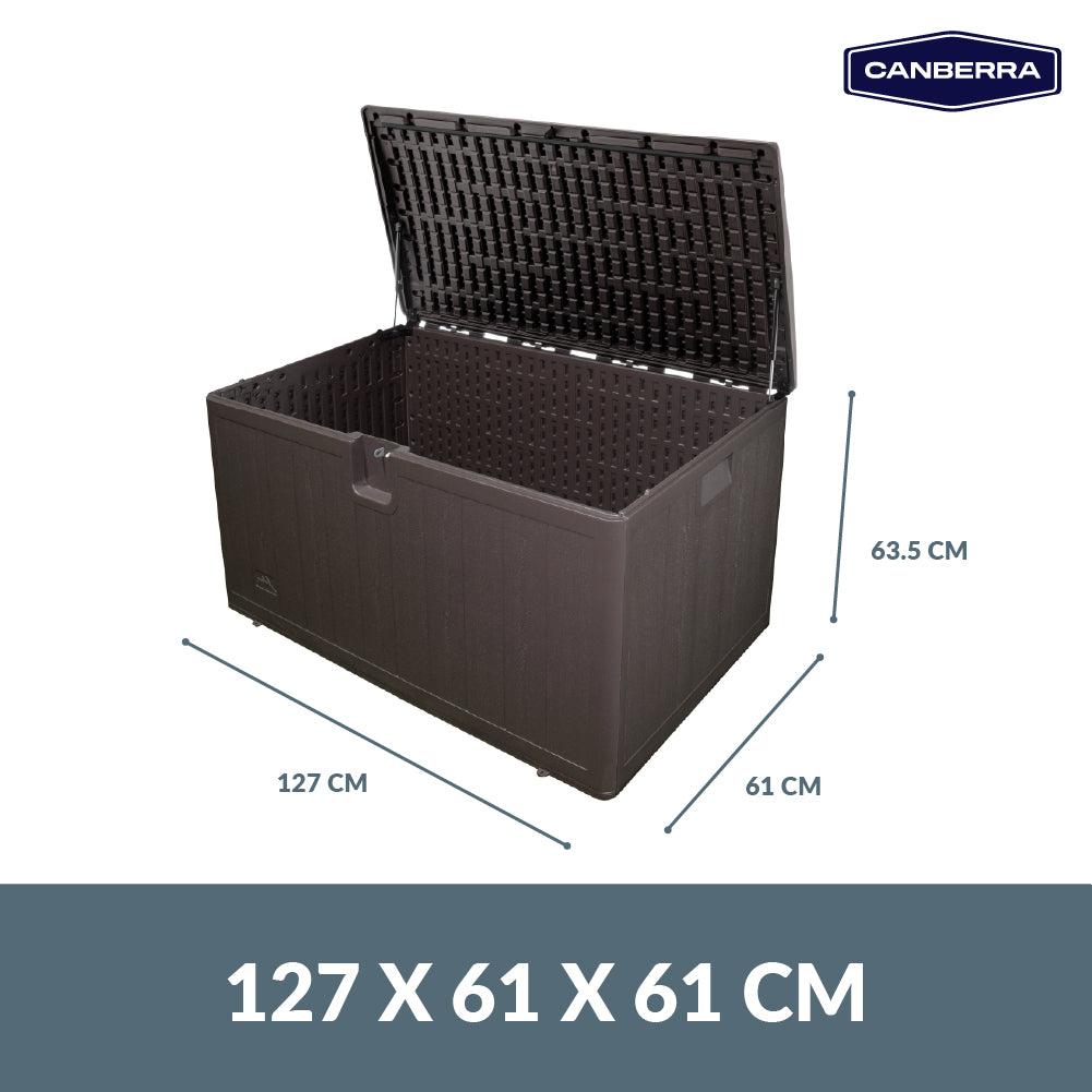 Baúl de Almacenamiento Exteriores 397 L Canberra 1 un
