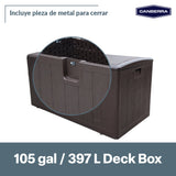 Baúl de Almacenamiento Exteriores 397 L Canberra 1 un