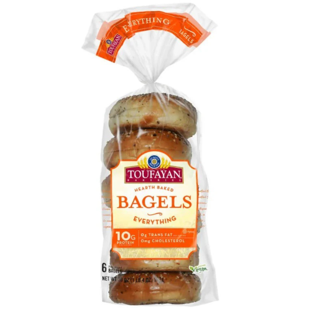Bagels Everything Toufayan 567 g