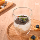 Set 2 Vasos Vidrio Doble Pared 350 ml Home Logics 1 un