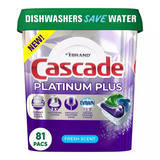 Lavavajillas en Cápsulas Platinum Plus Cascade 81 un