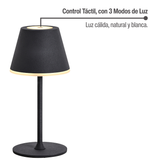 Lampara de Mesa LED Táctil Inalambrica Recargable Home Logics 1 un