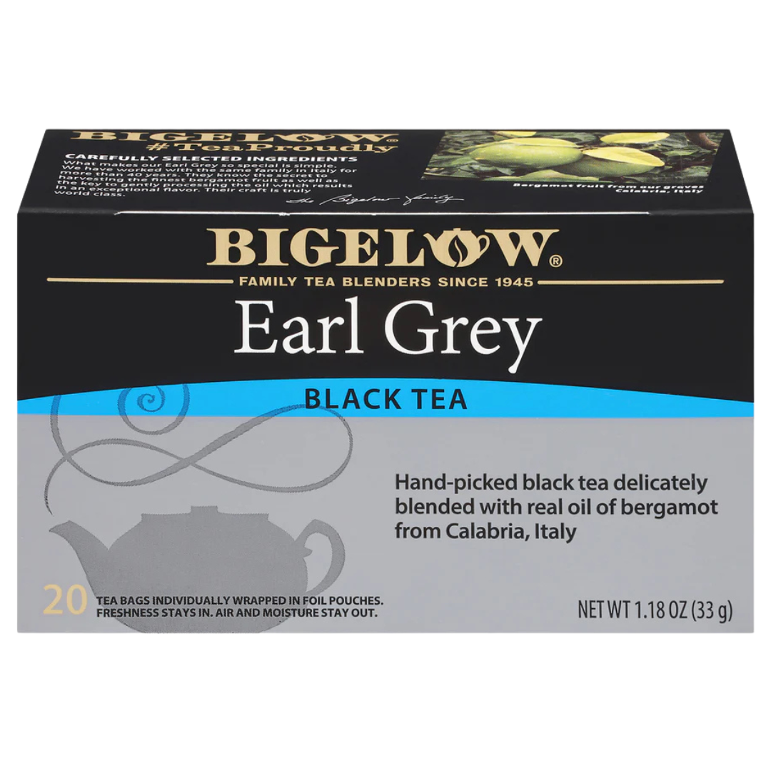 Té Negro Earl Grey Bigelow 33 g 20 un