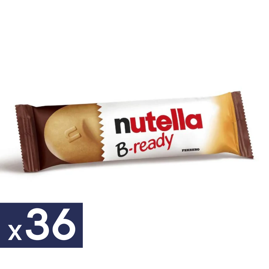 Obleas B-Ready Nutella 36 x 22 g