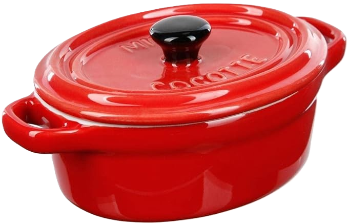 Cacerola Mini Cerámica Ovalada 5Five 1 un