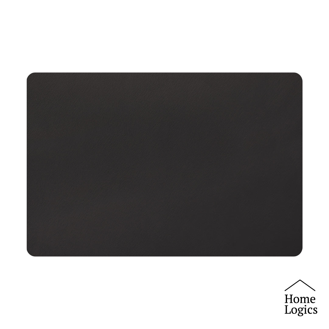 Mat Secador Platos Negro 2,5 mm Home Logics 1 un