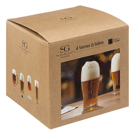 Set 4 Vasos Cerveceros Pint 570 ml SG 1 un