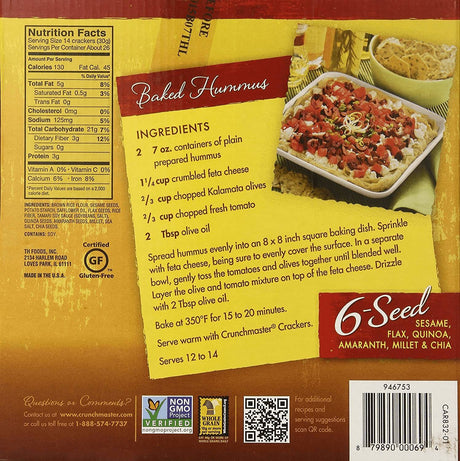 Galletas Multigrano Crunchmaster 794 g