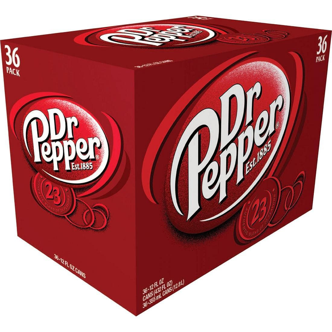 Bebida Lata Dr. Pepper 36 un x 355 ml