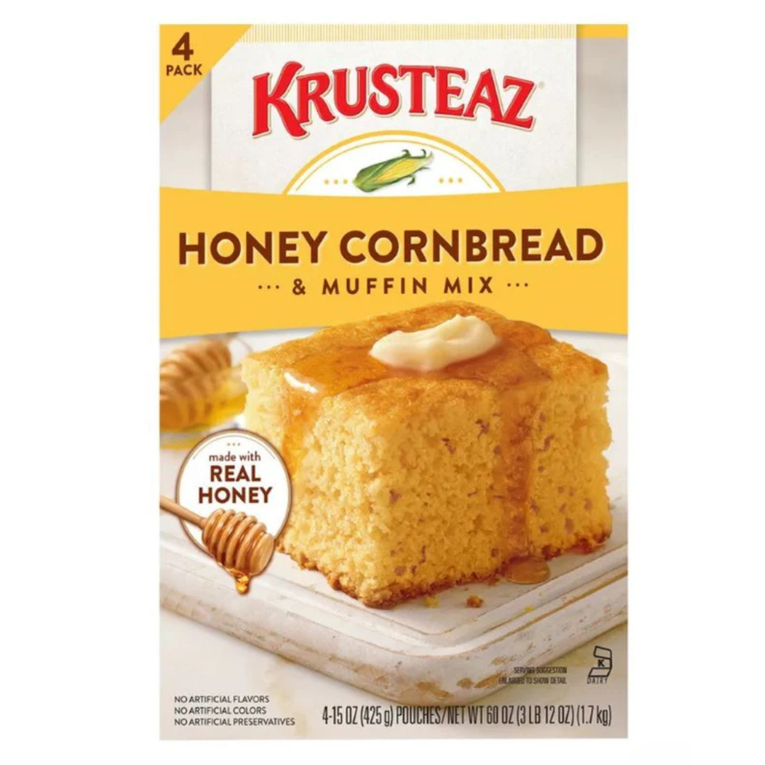 Mezcla Muffin y Pan de Maíz con Miel Krusteaz 4 un x 425 g