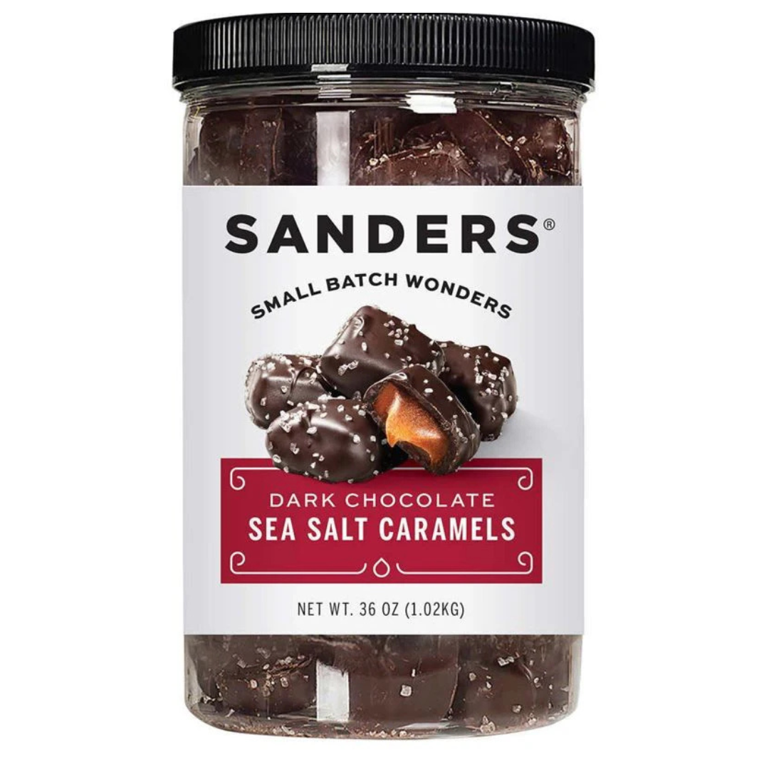 Chocolate Negro con Sal de Mar y Caramelo Sanders 1.02 kg