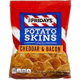 Snack de Cáscaras de Papa Queso y Tocino Caja T.G.I. Friday's 50 un x 28,3 g