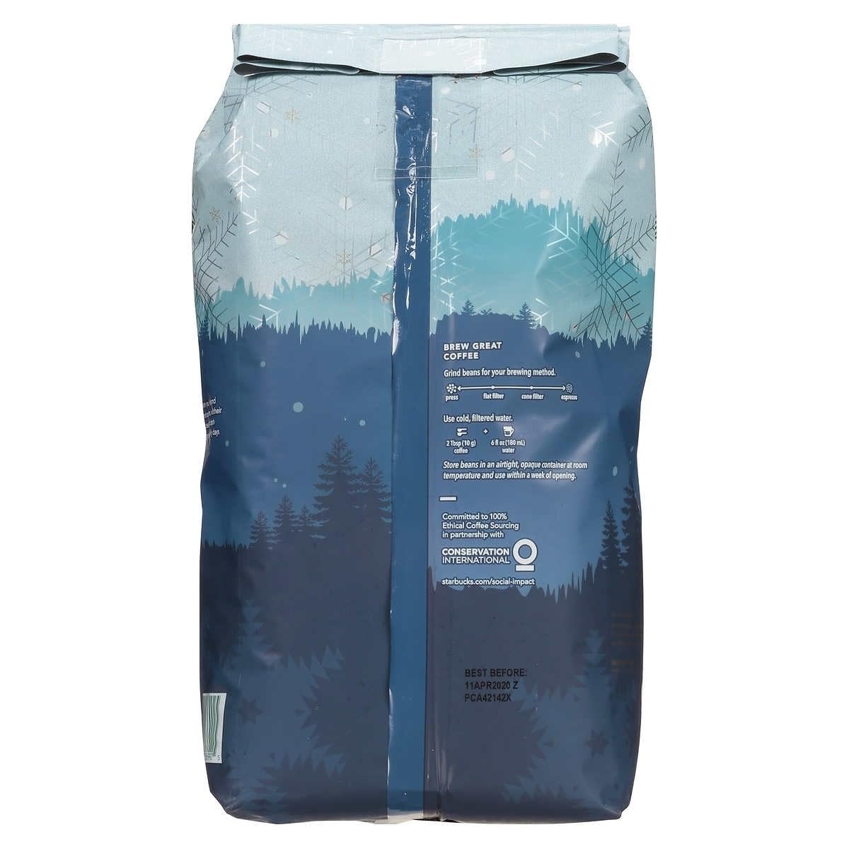 Café Winter Blend Grano Entero Starbucks 1,13 Kg