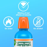 Enjuague Bucal Icy Mint Therabreath 473 ml
