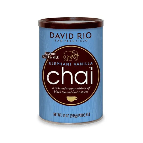 Té Chai Instantáneo Elephant Vainilla David Rio 398 g