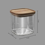 Contenedor Hermético Tapa Acacia 0.6 L 5five 1 un