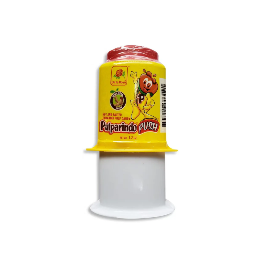 Caramelos Pulparindo Push De la Rosa 12 un x 35 g
