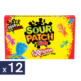 Gomitas Extreme Theater Sour Patch Kids 12 x 99 g