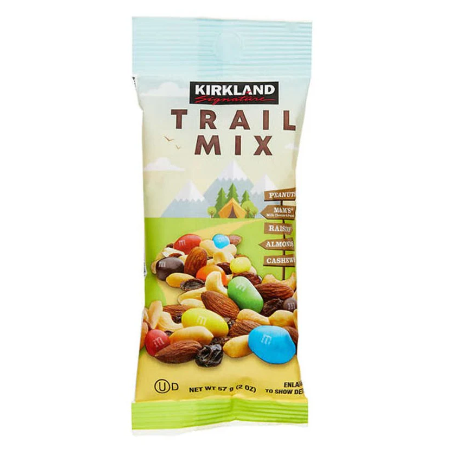 Trail Mix con M&M's Kirkland 28 un x 57 g