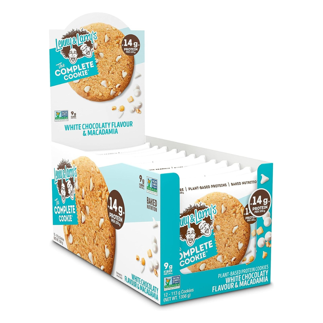 Galletas Chocolate Blanco Macademia Lenny & Larry's 12 un x 113 g