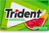 Chicles sin Azúcar Sandía Trident 12 x 14 un