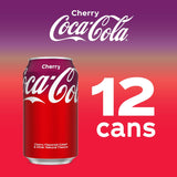 Bebidas Cherry Lata Coca-Cola 12 x 355 ml