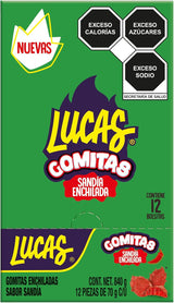 Gomitas Sandía Enchilado Lucas 12 x 70 g