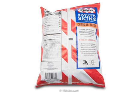 Snack de Cáscaras de Papa Queso y Tocino T.G.I. Friday's 28 g