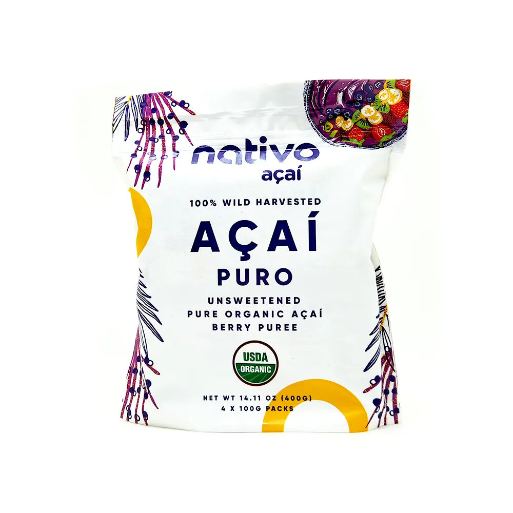 Acaí Puro Sachets Nativo 400 g