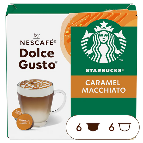 Cápsulas Starbucks Caramel Macchiato Dolce Gusto 12 un